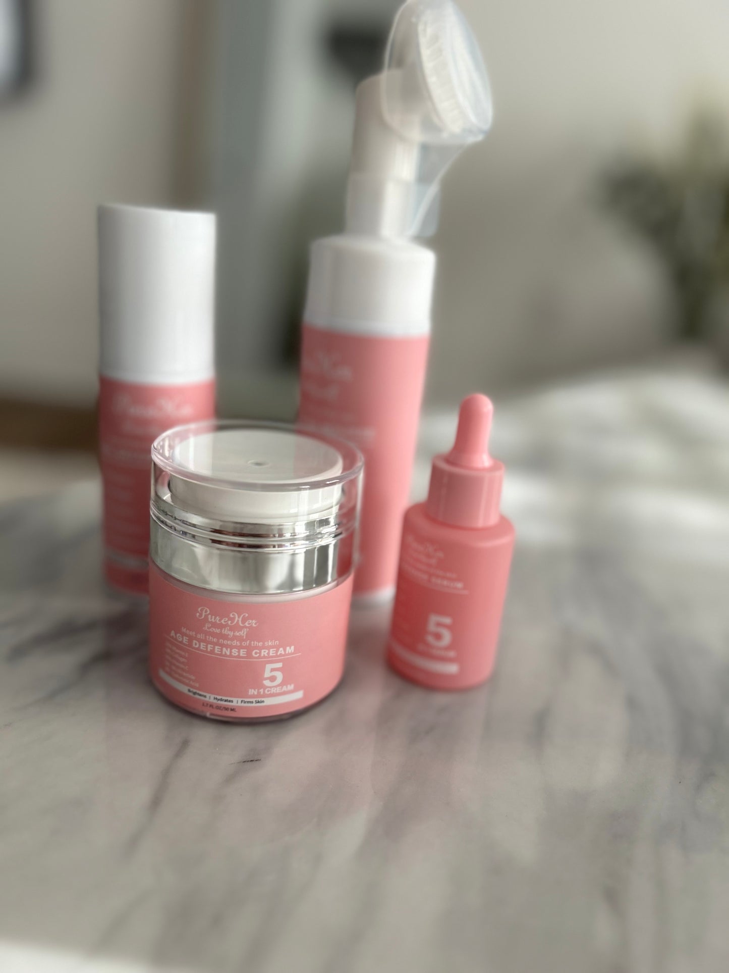 PureHer Skincare Products (Face Wash)